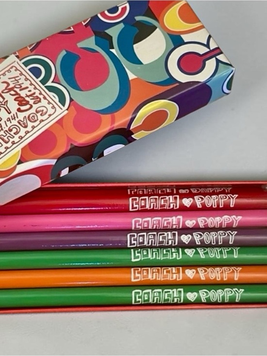 Coach Accessories - Coach Poppy pencils set of 12 new in box limited edition/ release